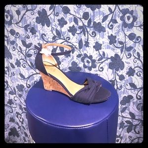 Women sandals shoes all sizes black& navy blue